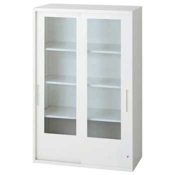 L6 スタンダードタイプ 2枚ガラス引違い保管庫(連結サービス付き) プラス(家具)