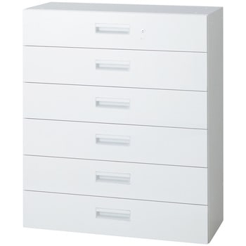 L6 スタンダードタイプ ラテラルファイリングキャビネット(6段)(連結サービスなし) プラス(家具)