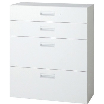 L6 スタンダードタイプ ラテラルファイリングキャビネット(コンビ)(連結サービスなし) プラス(家具)