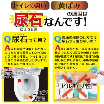 洋式便器の表面用尿石落とし ミニ 高森コーキ