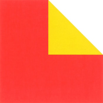 両面単色折紙15cm トーヨー