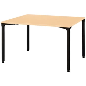 ロンナ 会議テーブル(正方形/アジャスタータイプ/4本脚) プラス(文具