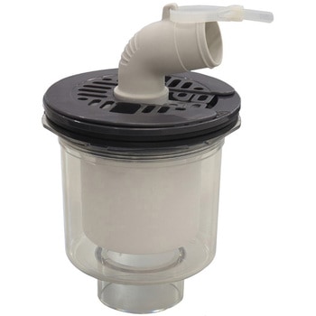 T.Eトラップ 縦引透明(ガイド付き目皿受け付) テクノテック