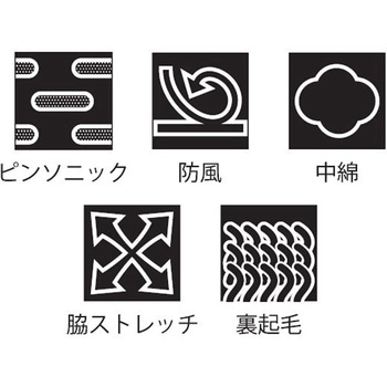 ピンソニック防風ジャケット アタックベース