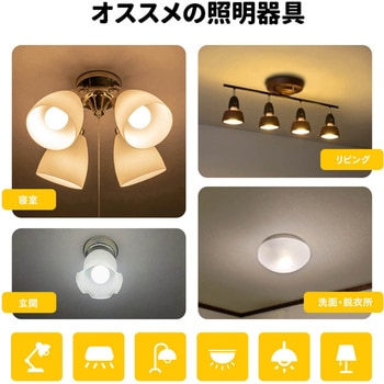 リモコン操作防災LED電球 2個セット ビザイア
