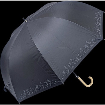 婦人晴雨65cmBJシルク花 BK ローズ産業