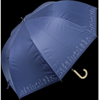 婦人晴雨65cmBJシルク花 NV ローズ産業