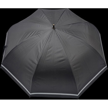 婦人晴雨65cmBJシルクグログラン BK ローズ産業