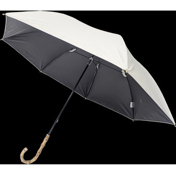 50cm軽涼晴兼カラーコーティング竹手元 WH - ローズ産業