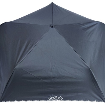 50cm軽涼晴兼ミニ刺繍三連花  BK ローズ産業