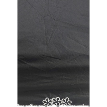 50cm軽涼晴兼ミニ刺繍三連花  BK ローズ産業