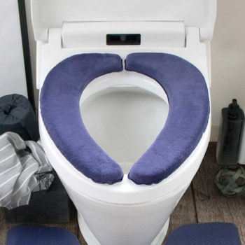 ズボラ ふんわり便座クッション - ヨコズナクリエーション
