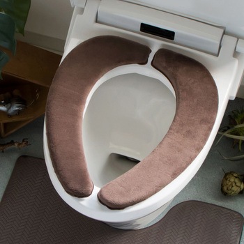 ズボラ ふんわり便座クッション - ヨコズナクリエーション