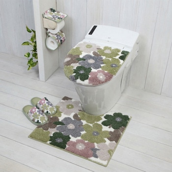 フルール トイレ足元マット ヨコズナクリエーション