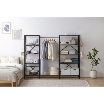 組立簡単2ステップ! 連結スチールラック 幅560mm アイリスオーヤマ