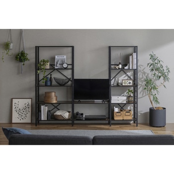 組立簡単2ステップ! 連結スチールラック 幅560mm アイリスオーヤマ