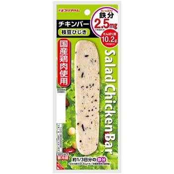 [冷蔵]サラダチキンバー鉄分たっぷり 枝豆ひじき プリマハム