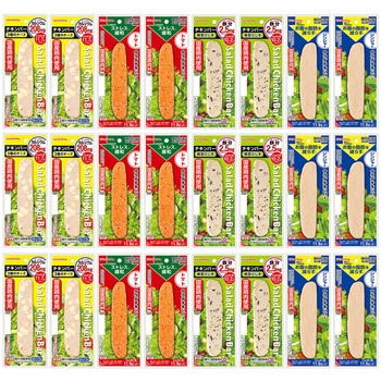 [冷蔵]プリマハム サラダチキンバー まとめ買い 4種各6個 (3種のチーズ・トマト・枝豆ひじき・ジンジャー) - プリマハム