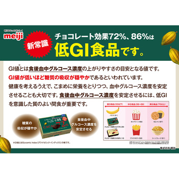 [冷蔵]チョコレート効果カカオ86%大容量 明治