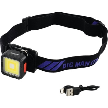 LEDミニミニポケットライト充電式 EVOヘッドライトアタッチメントセット - BIGMAN(ビッグマン)