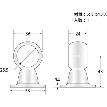 ステンレスブラケット 通 ハイロジック
