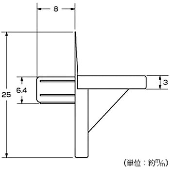 ダボ棚受 L型 ハイロジック