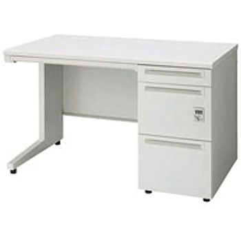 UJデスク 片袖机 ダイヤル錠タイプ(組立サービスなし) プラス(家具)