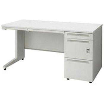 UJデスク 片袖机 ダイヤル錠タイプ(組立サービスなし) プラス(家具)