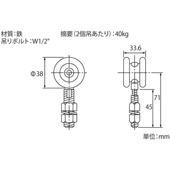 ハンガーレール用単車 ハイロジック