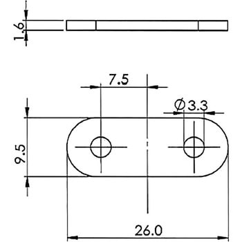 ミニ金具フラット ハイロジック