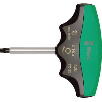 400 トルクドライバーT型 Wera