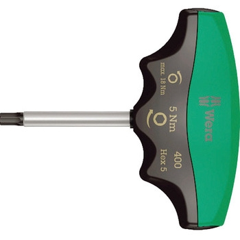 400 トルクドライバーT型 Wera