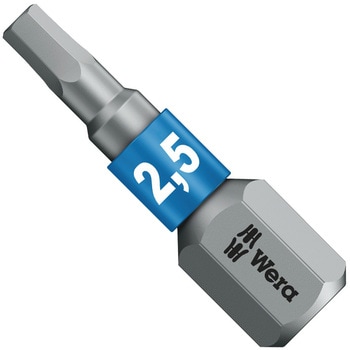 56682 840/1 BTZ �w�b�N�X�v���X�r�b�g Wera �Г� �o�C�g�[�V�����^�C�v(��d����) ��[�T�C�Y2.5�S��25mm 1�{ 58893635