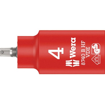 8740 B VDE 絶縁ホールディングファンションビットソケット Wera
