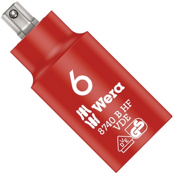 4902 8740 B VDE �≏�z�[���f�B���O�t�@���V�����r�b�g�\�P�b�g Wera ��[�T�C�Y6.0�S��55mm 1�� 58894134