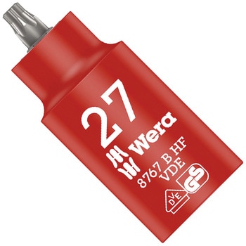 4922 8767 B VDE �≏�z�[���f�B���O�t�@���V�����r�b�g�\�P�b�g Wera ��[�T�C�YTX27�S��55mm 1�� 58894509