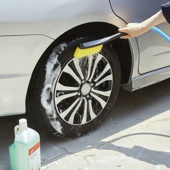 通水洗車ブラシ PP ロングタイプ モノタロウ