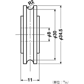 公団・公社用取替戸車のみ ハイロジック