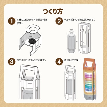 ペットボトルランタン工作キット アーテック[学校教材・教育玩具]