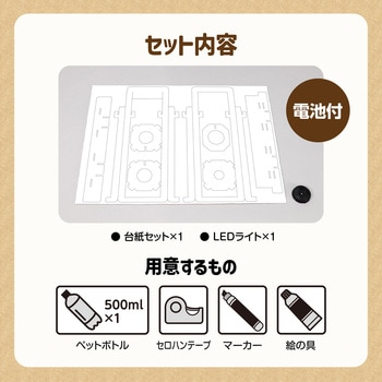 ペットボトルランタン工作キット アーテック[学校教材・教育玩具]