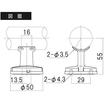 直付ブラケット脱着タイプ ハイロジック