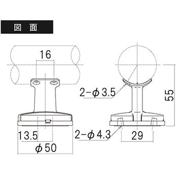 直付ブラケット脱着タイプ ハイロジック