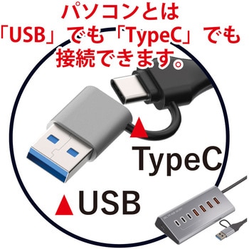 USBハブ DELTA HUB SEVEN エアリア