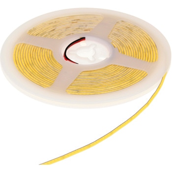 LEDテープライトCOBタイプ 5m 非防水 3mm幅 24v 専用 竹村商会
