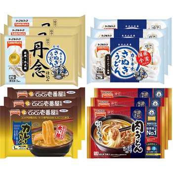 [冷凍]テーブルマーク うどんお試しセット 4種×各3個 - テーブルマーク