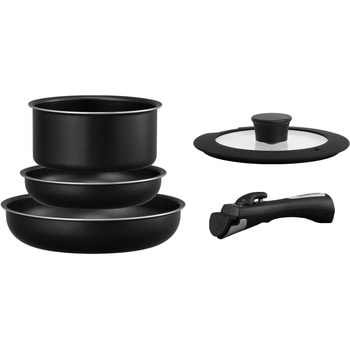 ダイヤモンドコートパン5点セット IH・ガス火対応 アイリスオーヤマ