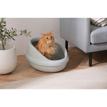 猫のトイレ ハーフカバー アイリスオーヤマ