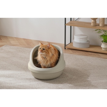 猫のトイレ ハーフカバー アイリスオーヤマ