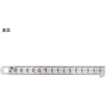 フック付スケール 快段目盛 両面 SK(新潟精機)