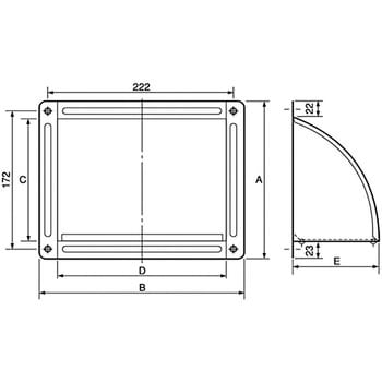 UK-FU1520-S ステンレス製 角型フード 1個 宇佐美工業 【通販サイト